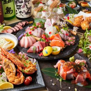 コース ♪最高の食材を味わえる！最上級豪華絢爛コース☆【全９品】２時間飲み放題付き9,000円⇒8,000円