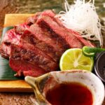 肉料理 a5和牛のいちぼ焼き