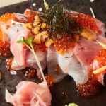 食事 こぼれ寿司